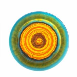 Vintage Hutschenreuther Solar Wall Plaque Rene Neue - 70s West German Pottery